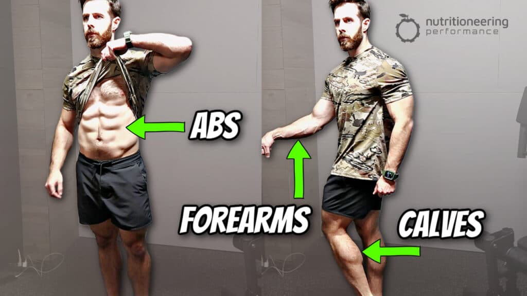 Abs Calves Forearms Workout