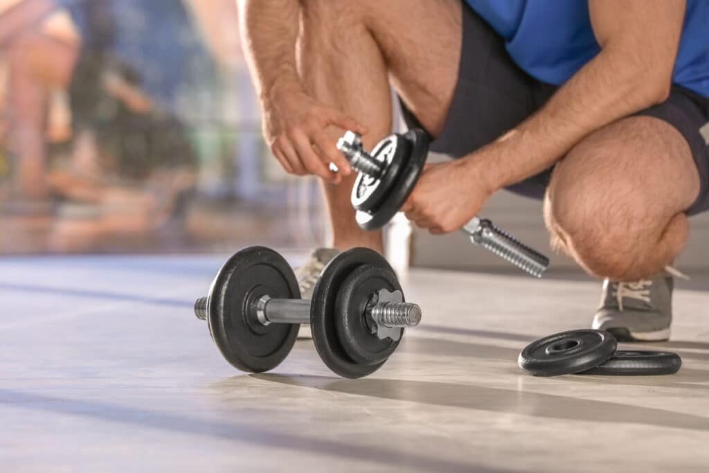 Adjustable Dumbbell Bar