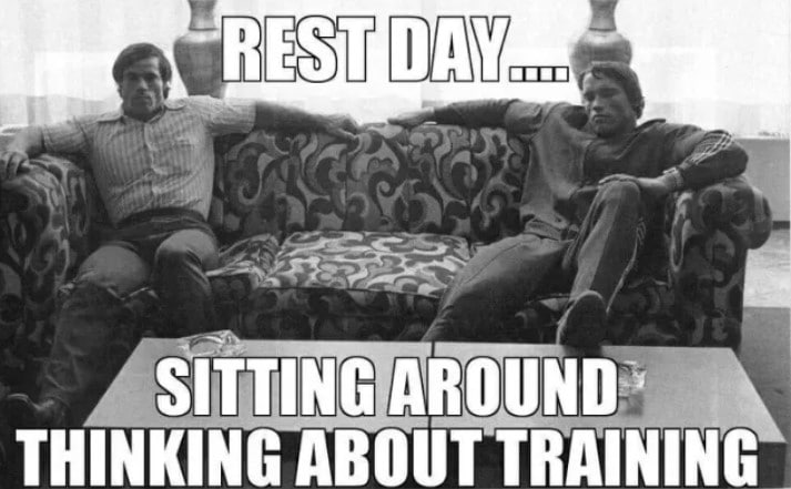 Arnold and Franco Rest Day Meme Arnold and Franco Rest Day Meme