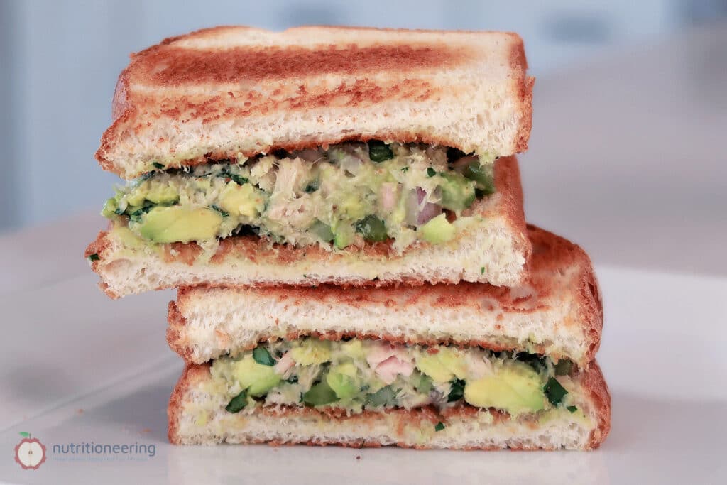 Avocado Tuna Salad Sandwich