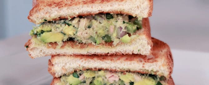 Avocado Tuna Salad Sandwich