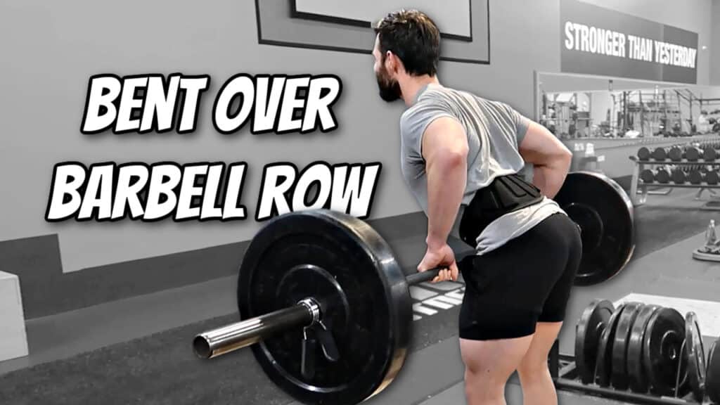 Bent Over Barbell Row YouTube Cover