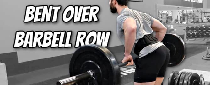 Bent Over Barbell Row YouTube Cover