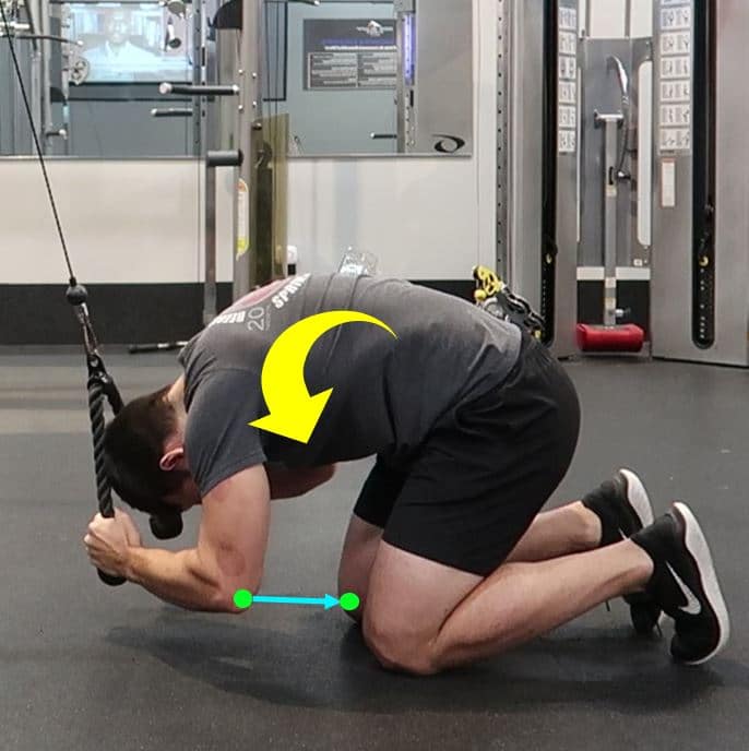 Cable Oblique Crunches