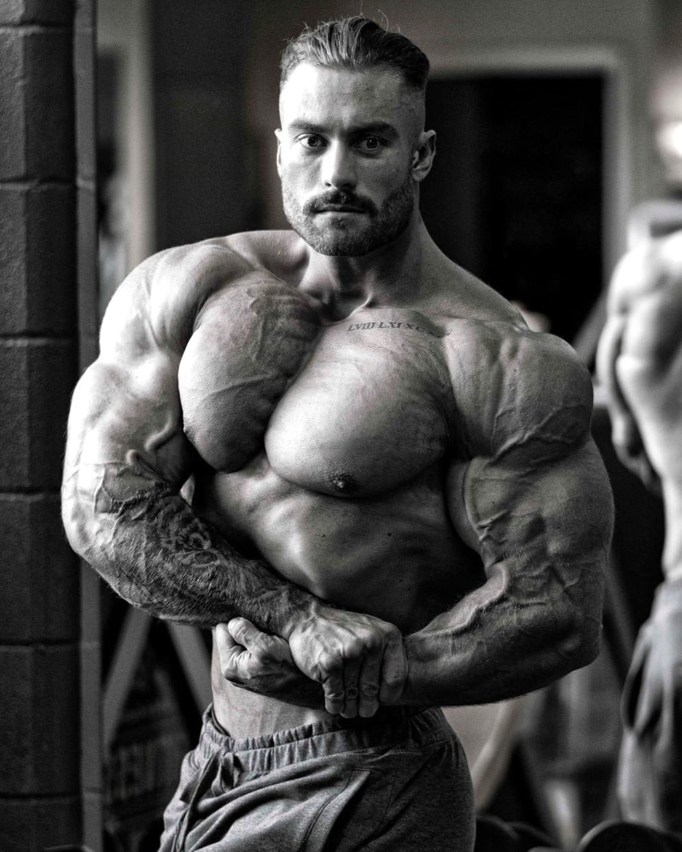 Chris Bumstead Mustache