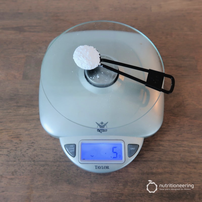 Creatine Dose Teaspoon