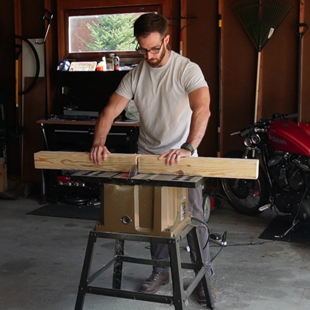 Cutting Board to Length for Calf Block