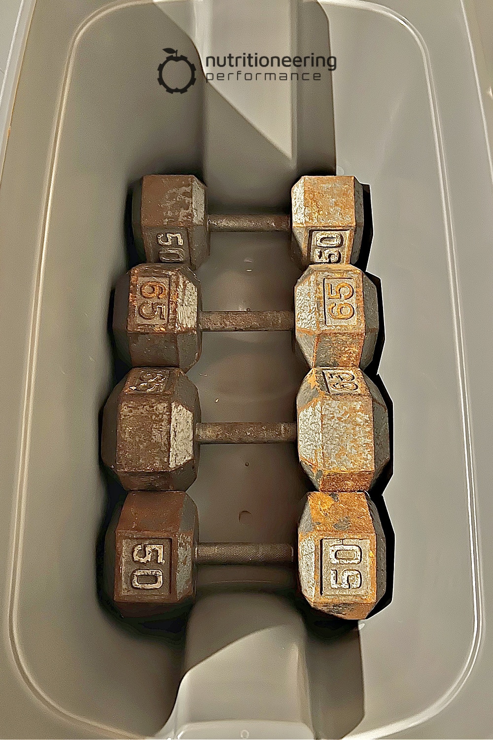 Dumbbell Rust Removal Dumbbell Rust Removal