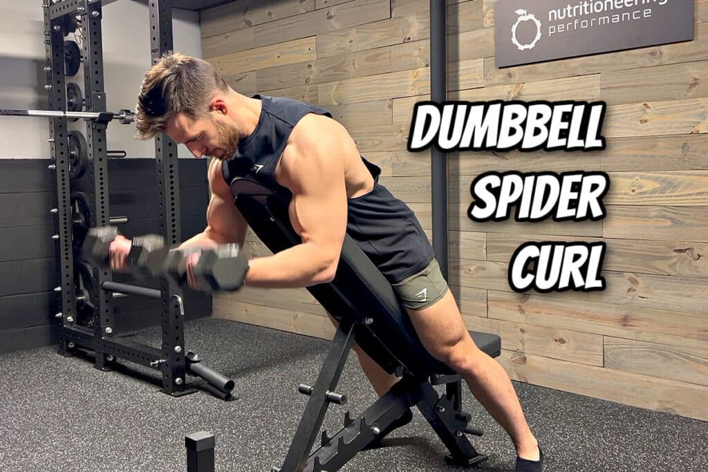 Dumbbell Spider Curl