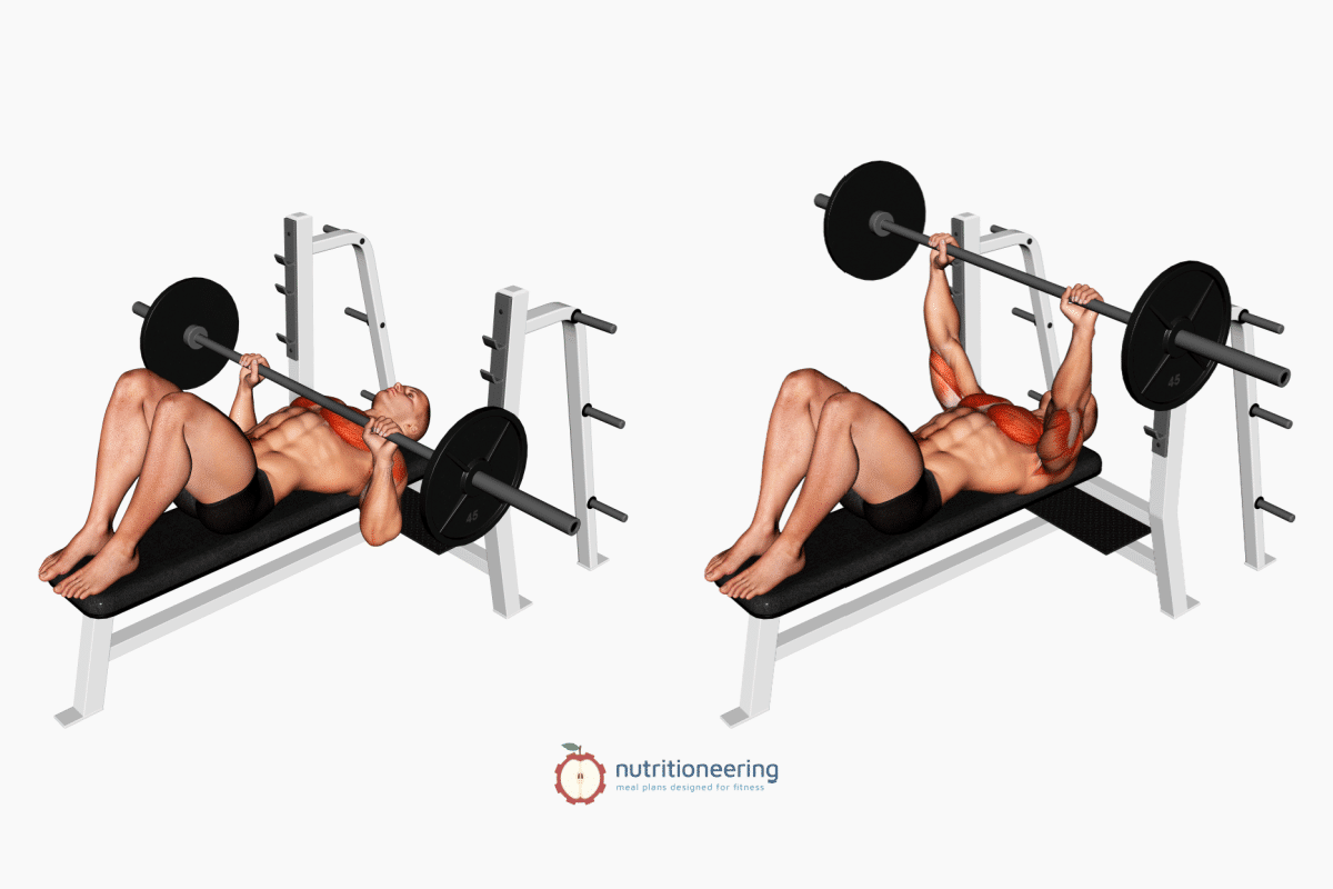 Feet Up Bench Barbell Chest Exercises Feet Up Bench Barbell Chest Exercises