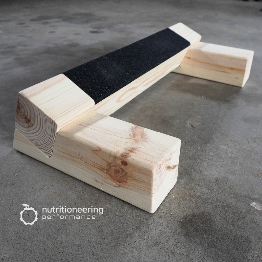 Finished DIY Calf Raise Block