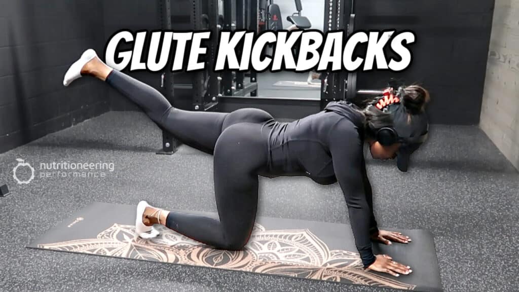Glute Kickbacks Exercise