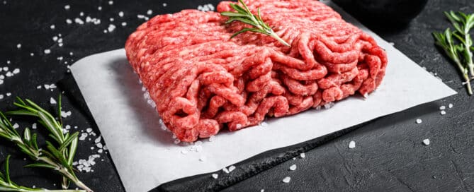 6 oz Ground Beef Protein