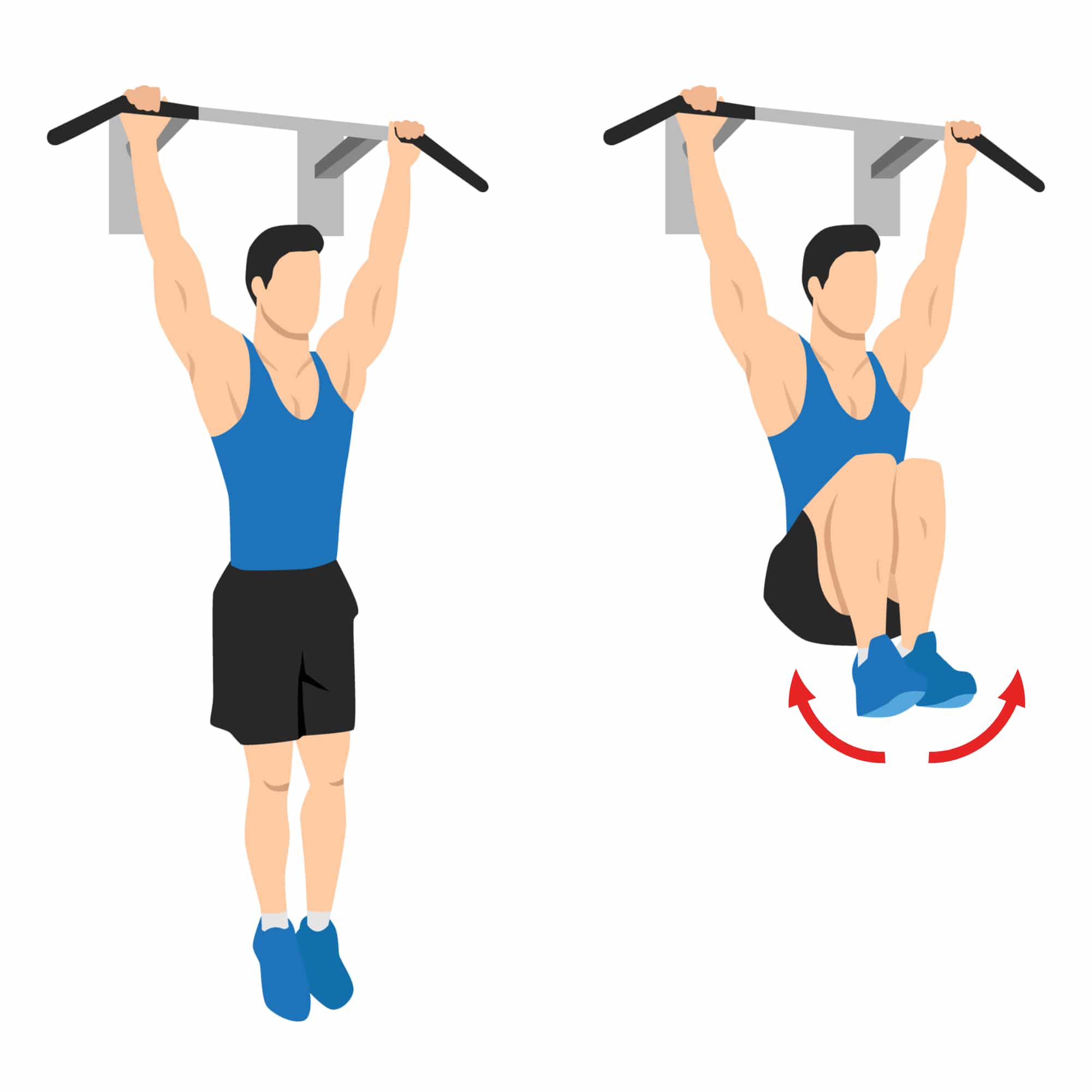 Hanging Oblique Crunches