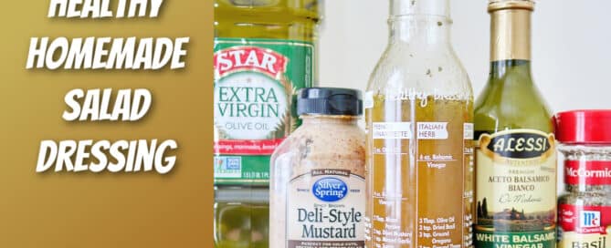 Healthy Homemade Salad Dressing Nutritioneering