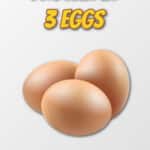 How Much Protein In 3 Eggs