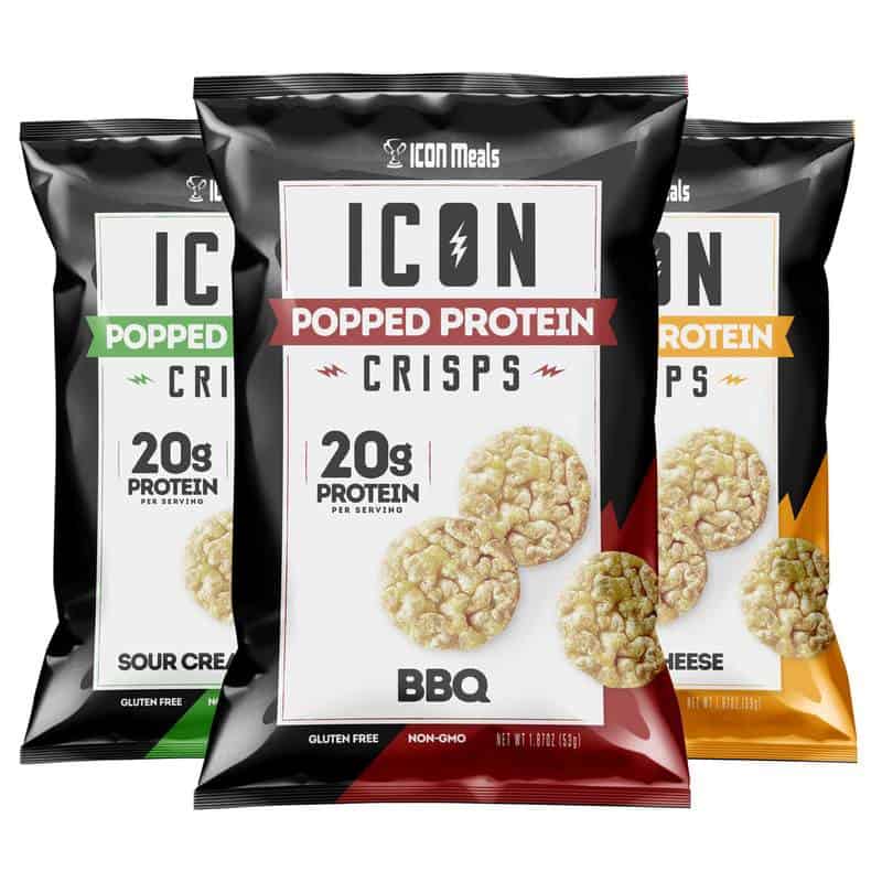 Icon Meals Popped Protein Crisps