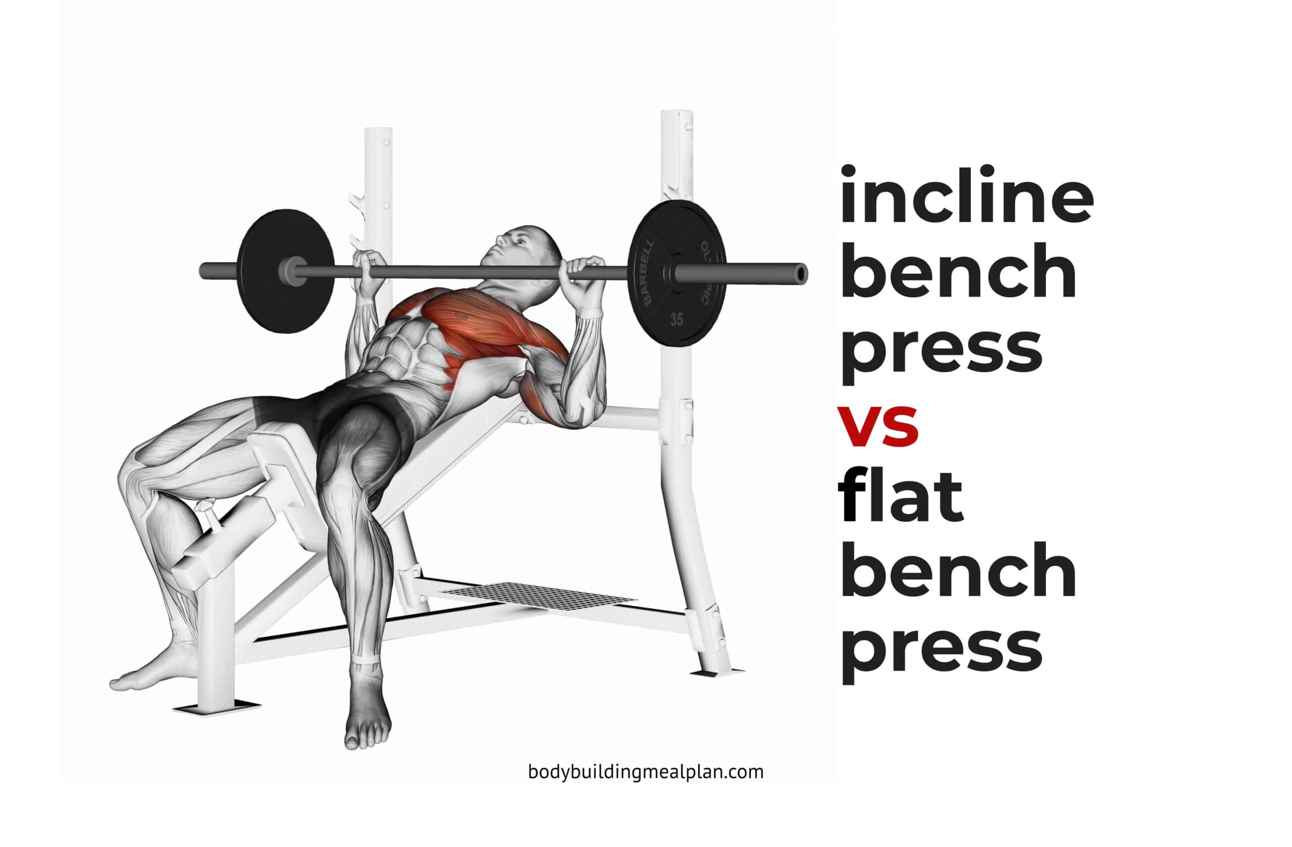 Incline Bench Press vs Flat Bench Press