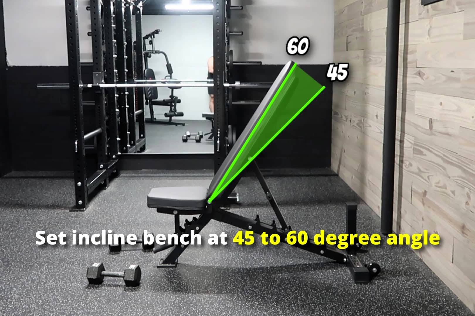 Incline Hammer Curls Angle