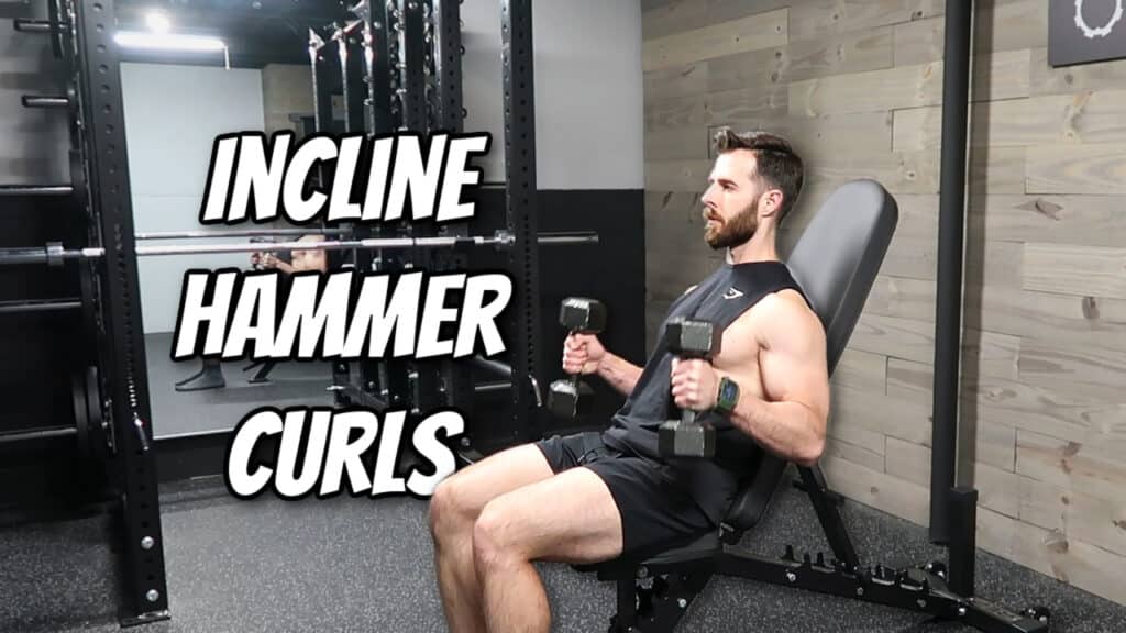 Incline Hammer Curls