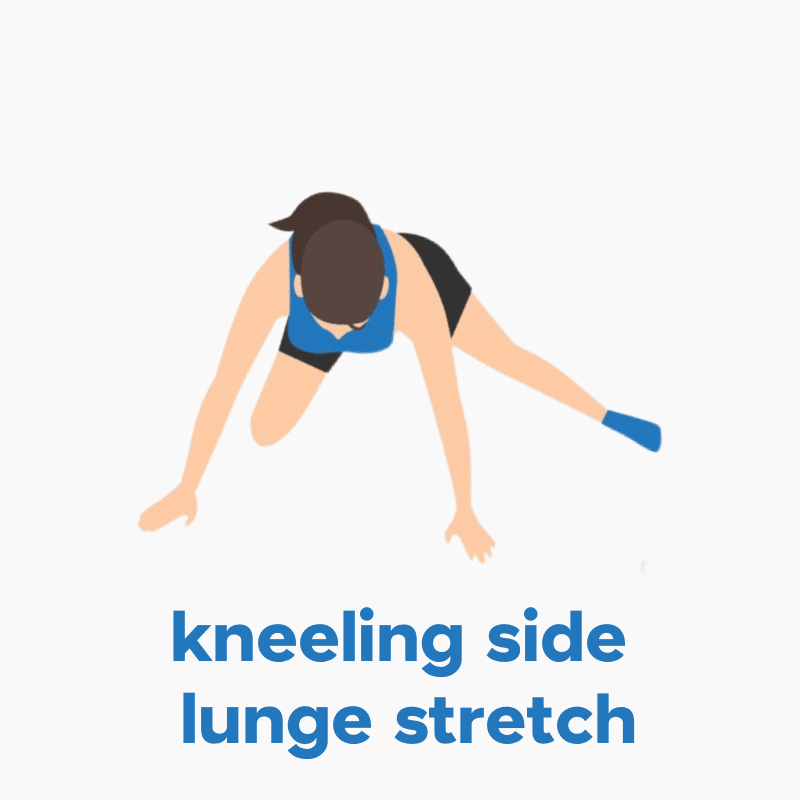 Kneeling Side Lunge Adductor Stretch