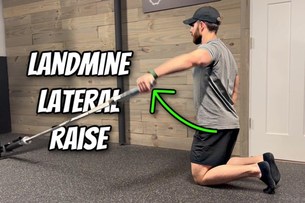 Landmine Lateral Raise