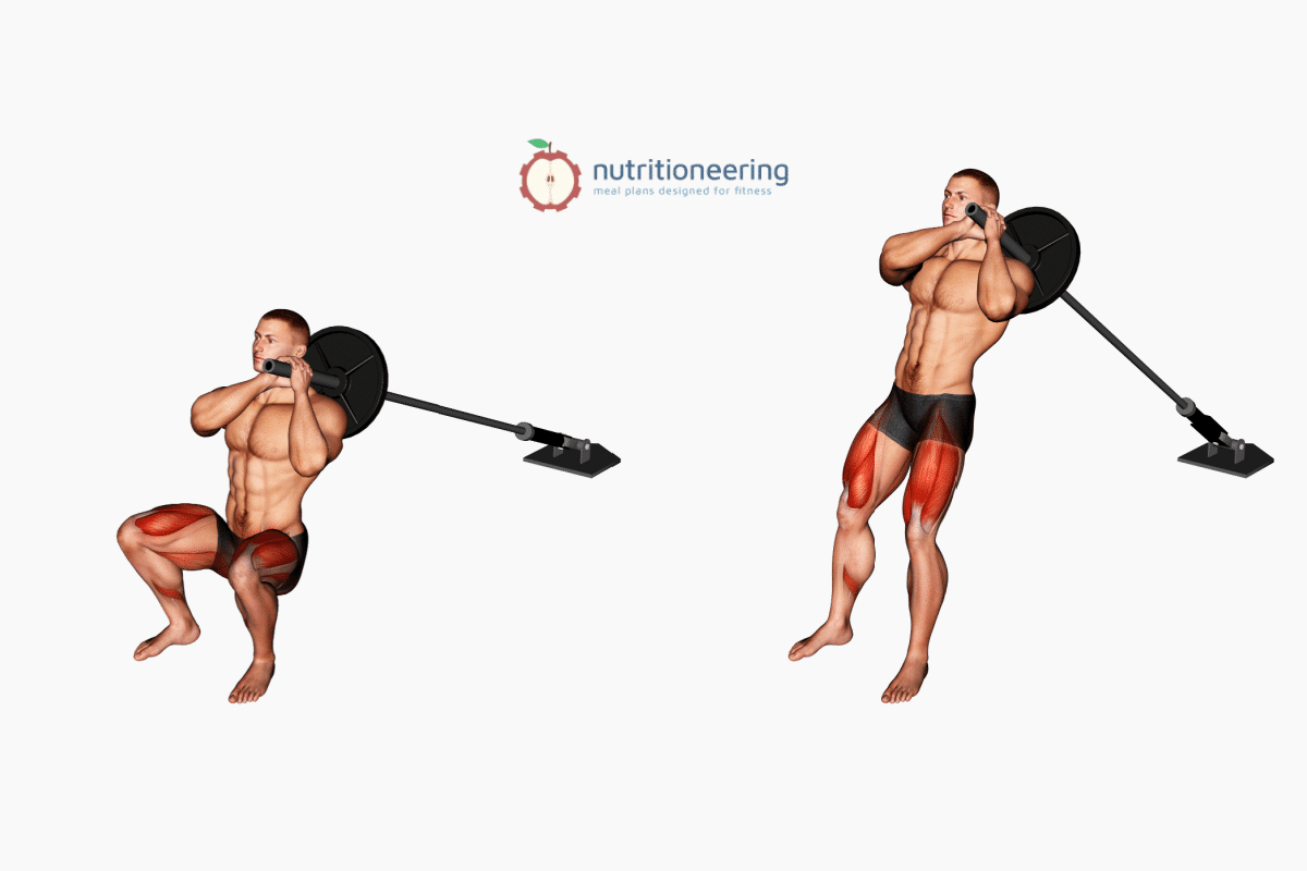 Landmine Leg Exercises Hack Squat Landmine Leg Exercises Hack Squat