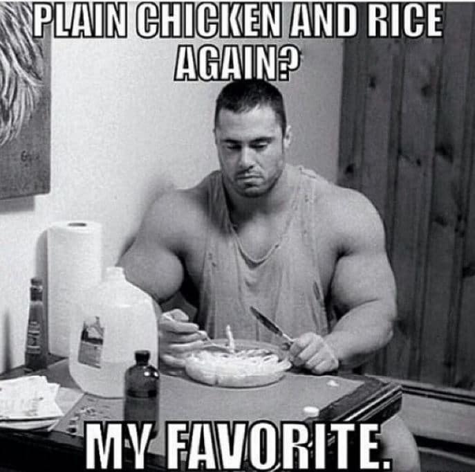 Meal Prep Memes Chicken And Rice