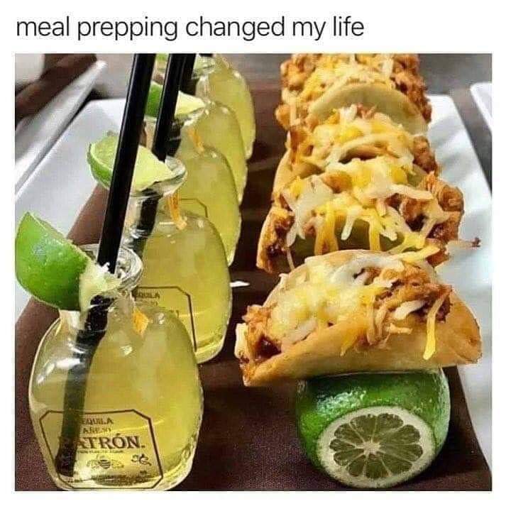 Meal Prep Memes Tequila