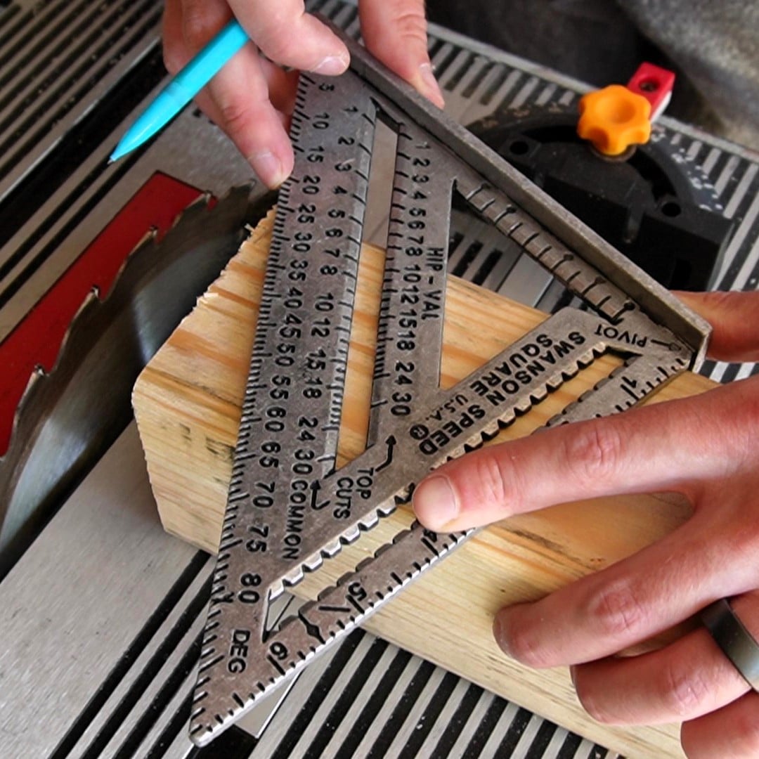 Measuring Angle for End Cut