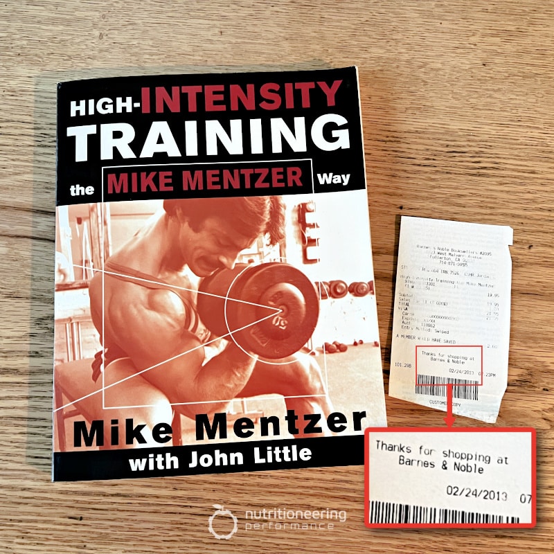 Mike Mentzer Workout Book