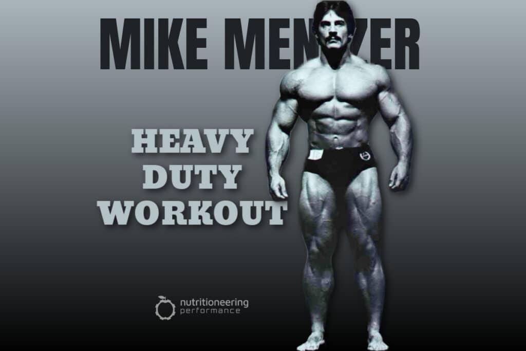 Mike Mentzer Workout Heavy Duty