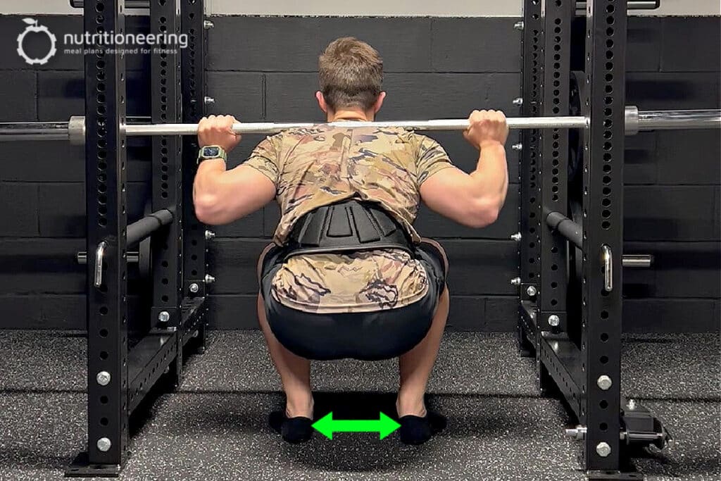 Narrow Stance Squat