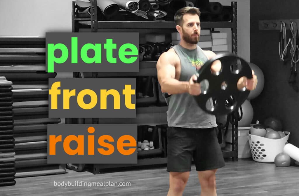 Plate Front Raise