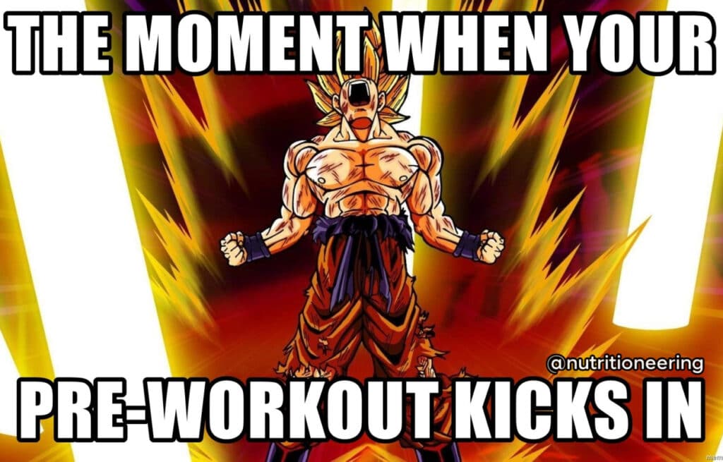 Pre Workout Meme