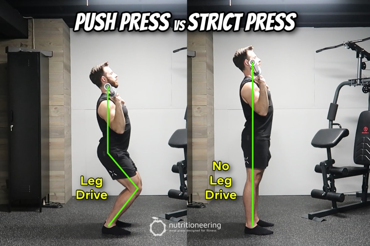 Push Press vs Overhead Press Form
