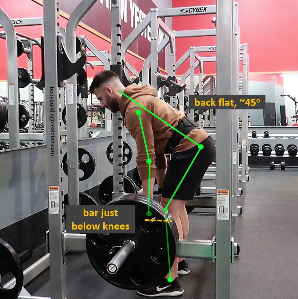 Rack Pull Form Start Rack Pull Form Start