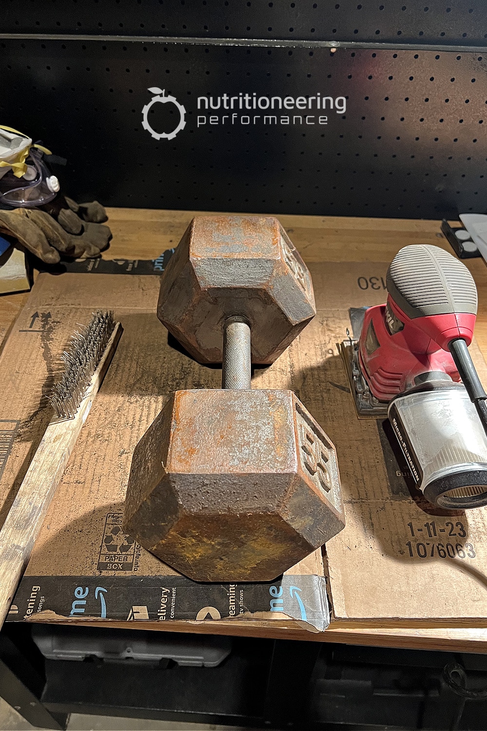 Remove Rust From Dumbbells Before Remove Rust From Dumbbells Before