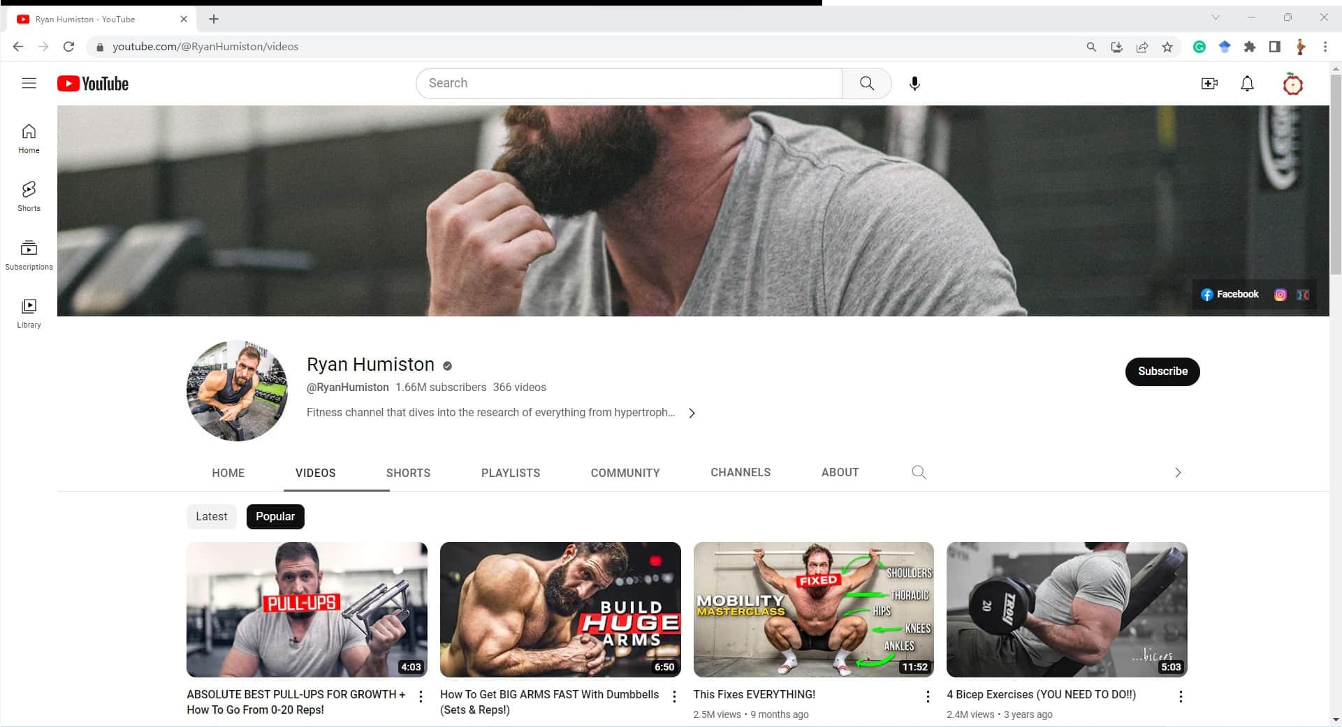 Ryan Humiston YouTube