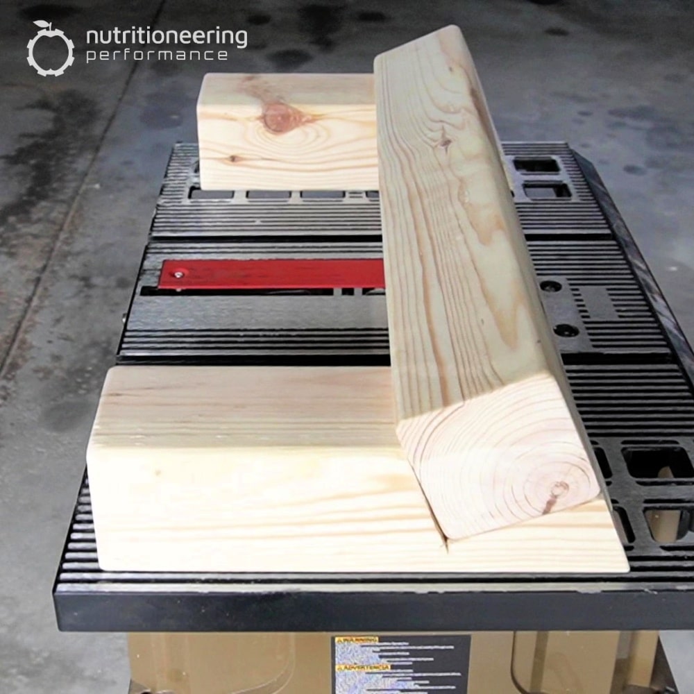 Sanded Wood Calf Raise Block
