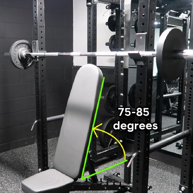 Seated Military Press Set up