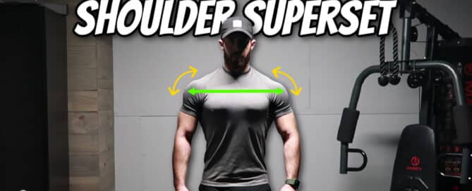 Shoulder Superset Workout Cover