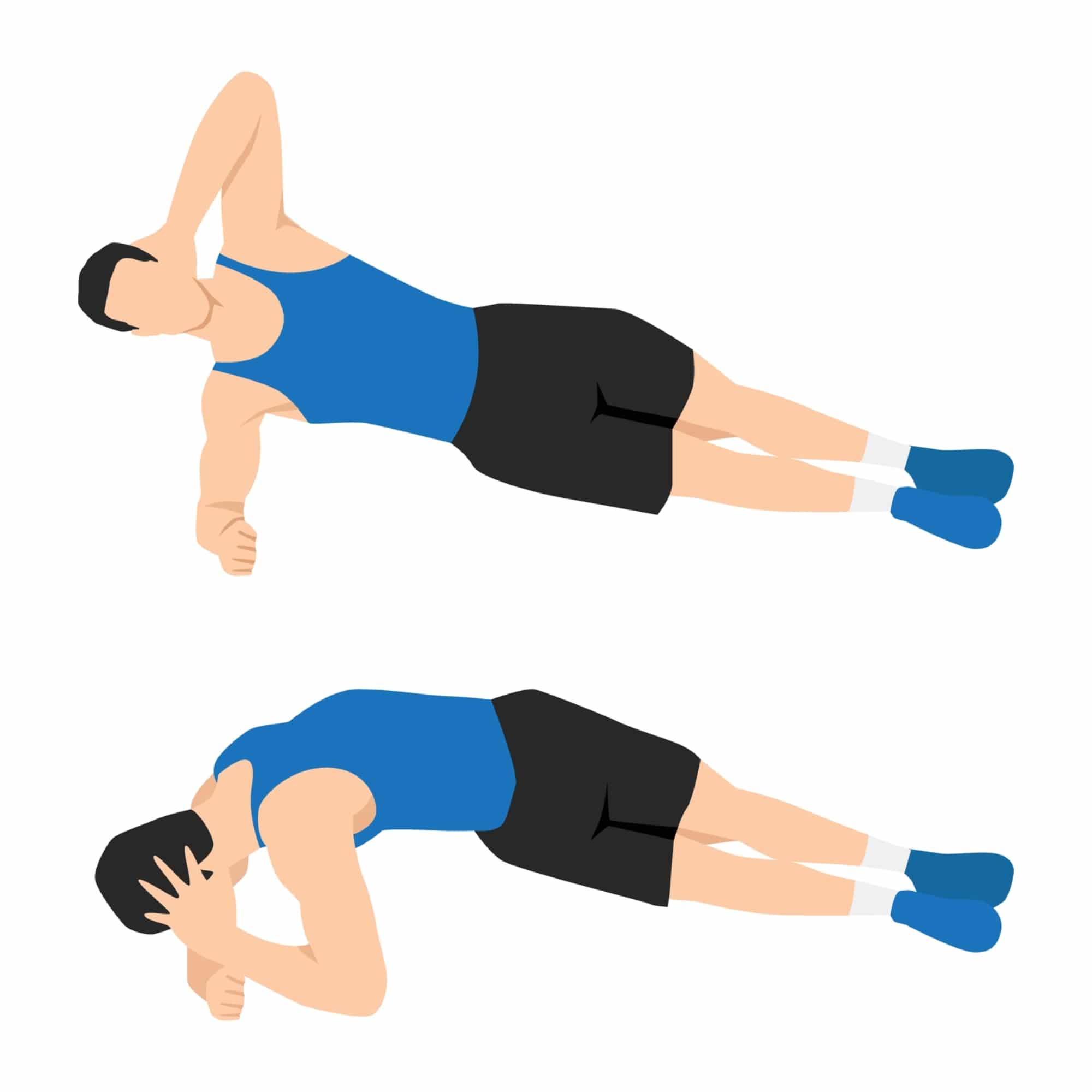 Side Plank Oblique Crunch