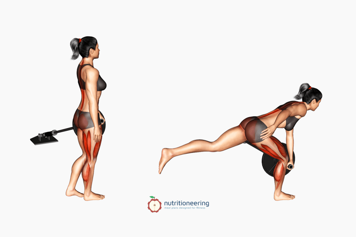 Single Leg Landmine RDL Single Leg RDL Landmine Leg Exercises