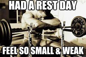 Small and Weak Rest Day Meme Small and Weak Rest Day Meme