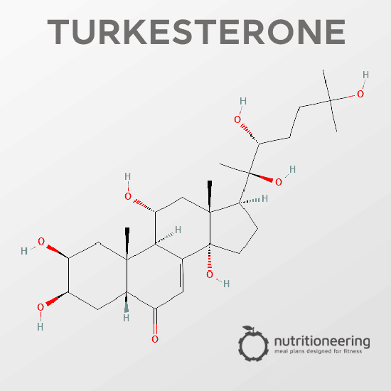 Turkesterone Structure